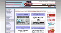 Desktop Screenshot of cncrouterbitsxp.com